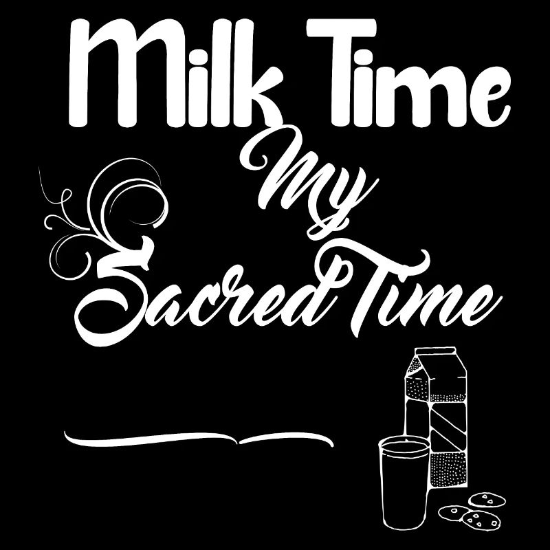 MIlk et biscuits blanc design - Milk Time