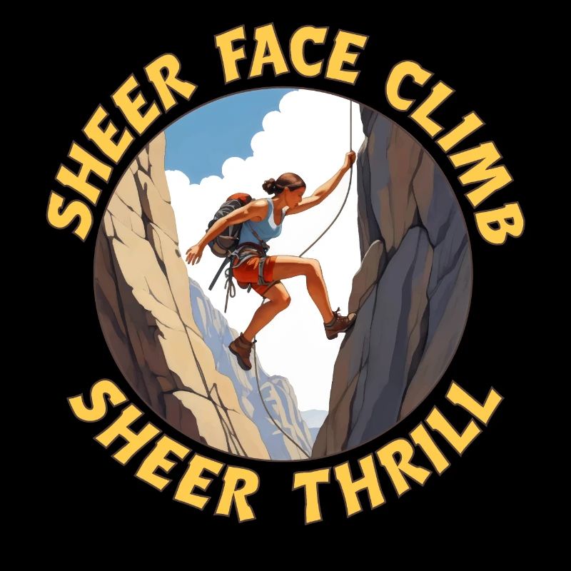 Escalade du visage pur Frisson