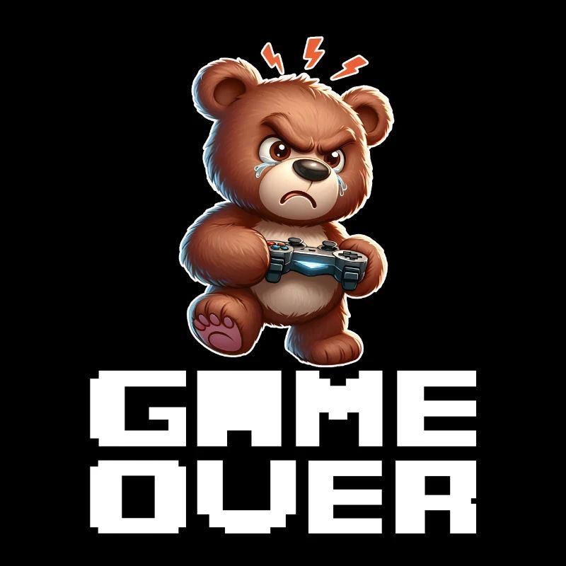 Game Over Ours mignon