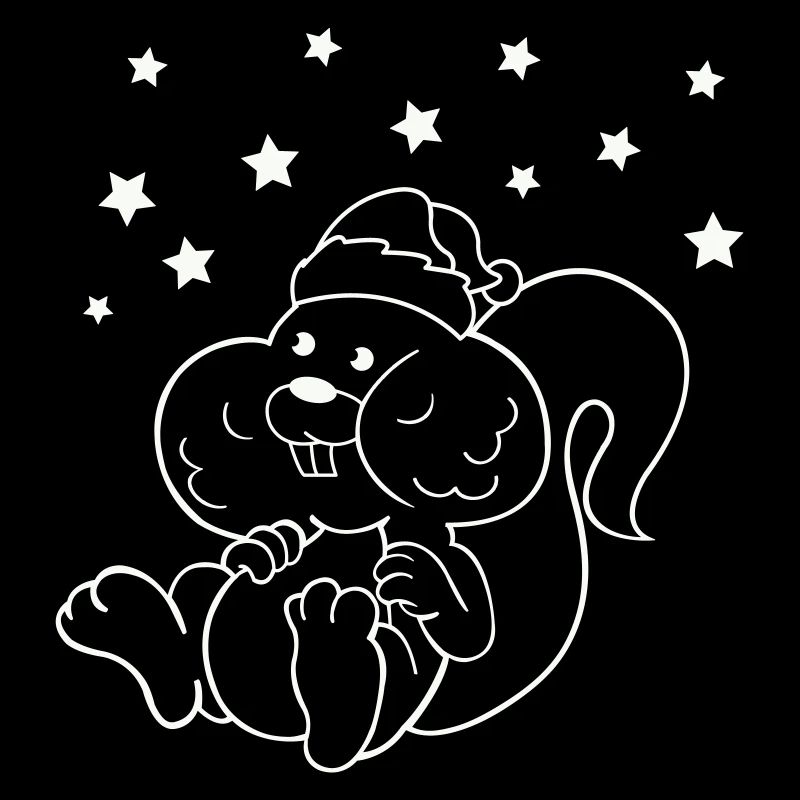 Weihnachts Einhörnchen