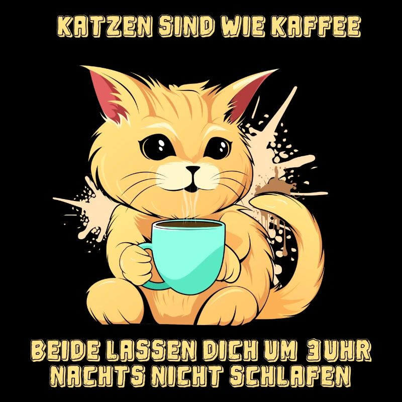 Katzen sind wie Kaffee