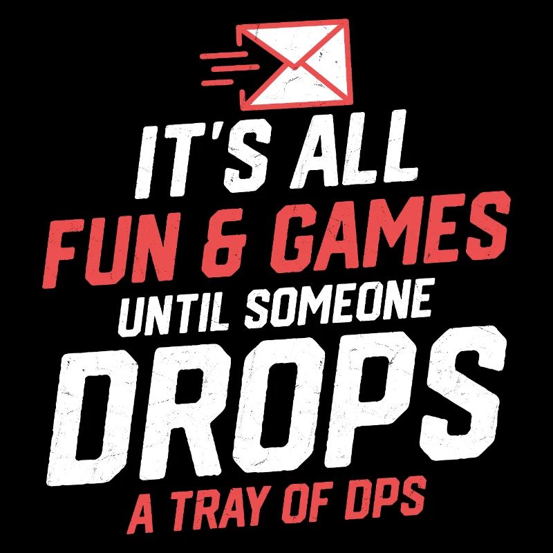 It's All Fun & Games Mail Postal Worker