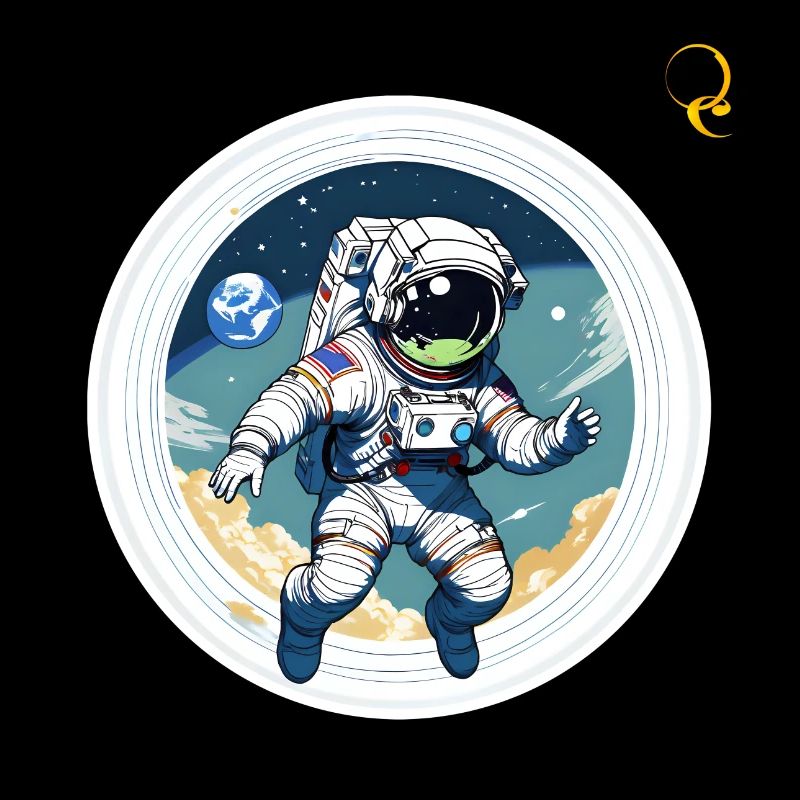 ASTRONAUT IN SPACE