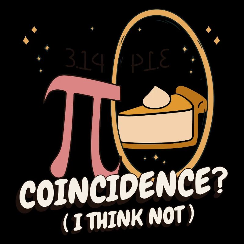 Coïncidence? Je ne pense pas, Pi Day 3.14 Pi Symbol
