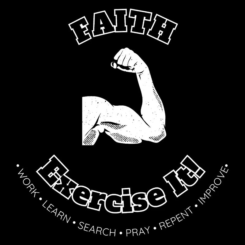 Faith - White Text