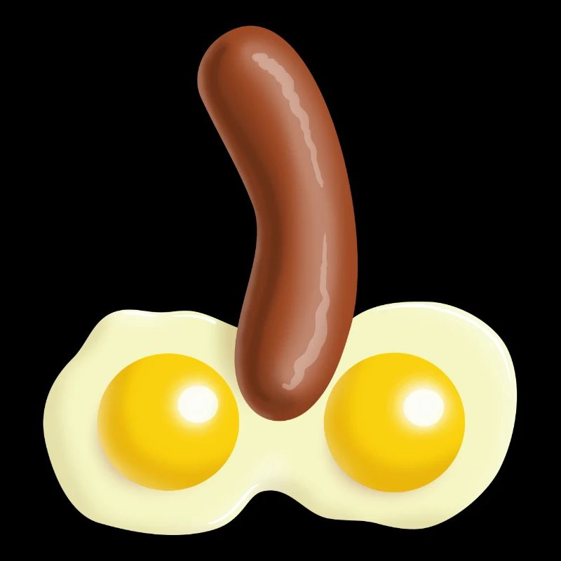 Spiegeleier und Würstchen