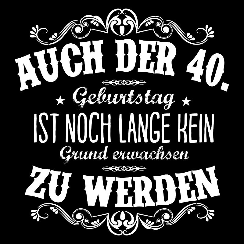 40ter Geburtstag