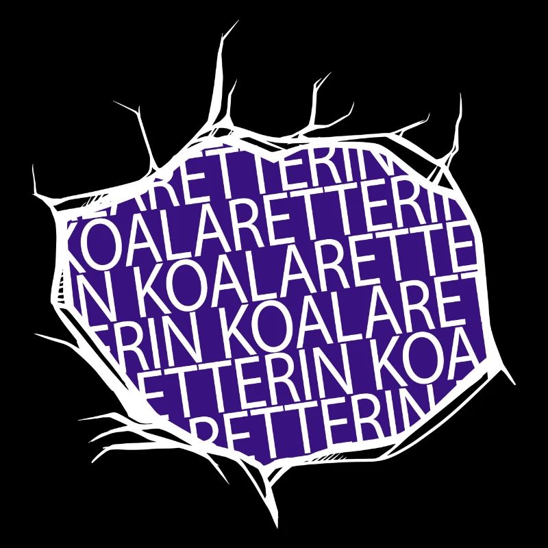 geschenkidee koala cartoon australisch dobermann