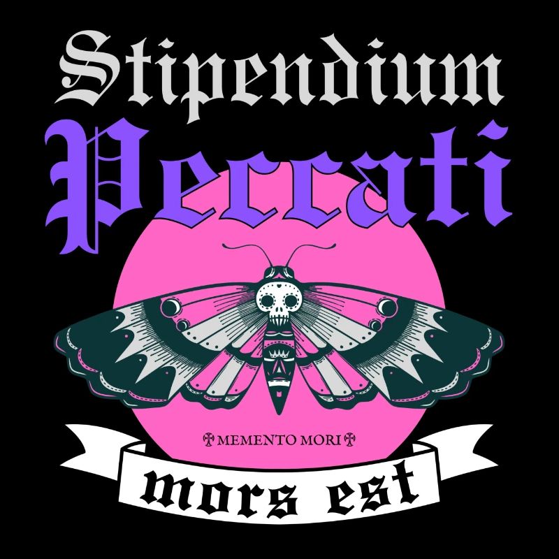 Gothic butterfly shirt