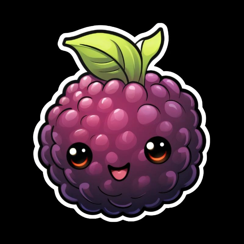 Brombeere süß Animestil