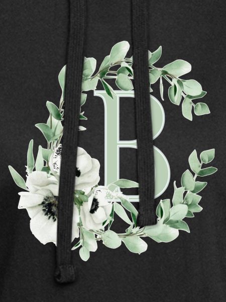 Buchstabe B mit Blumen