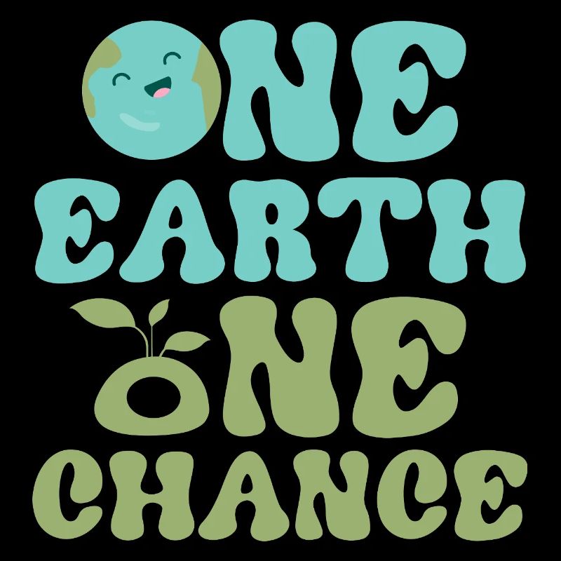 One Earth One Chance Earth Day Environmental Plane