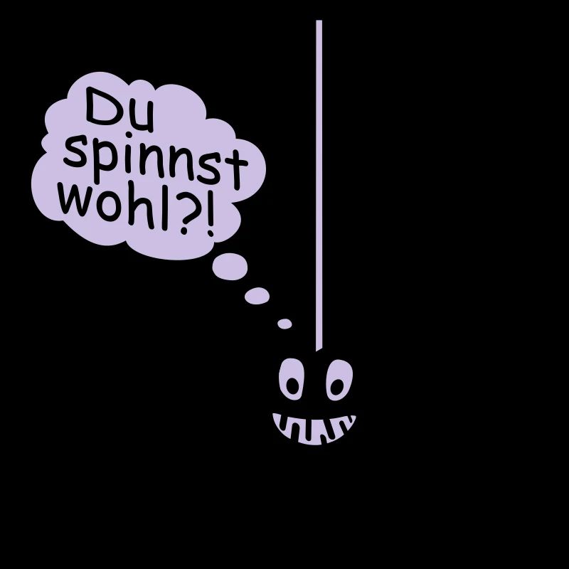 Spinne Spruch Comic lustig