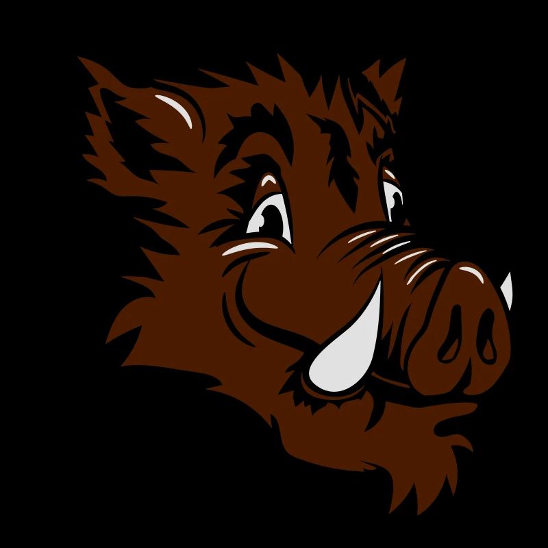 wildschwein kopf lustig