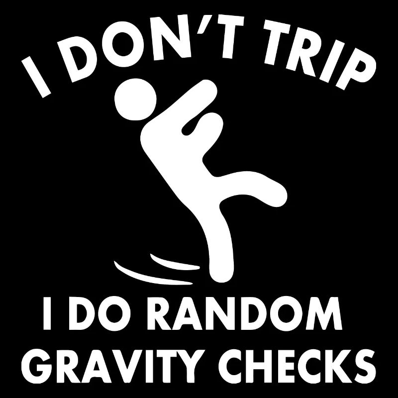 Random Gravity Checks Funny