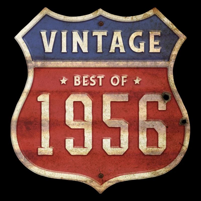 68 Years Old Vintage 1956 Limited Edition 68th