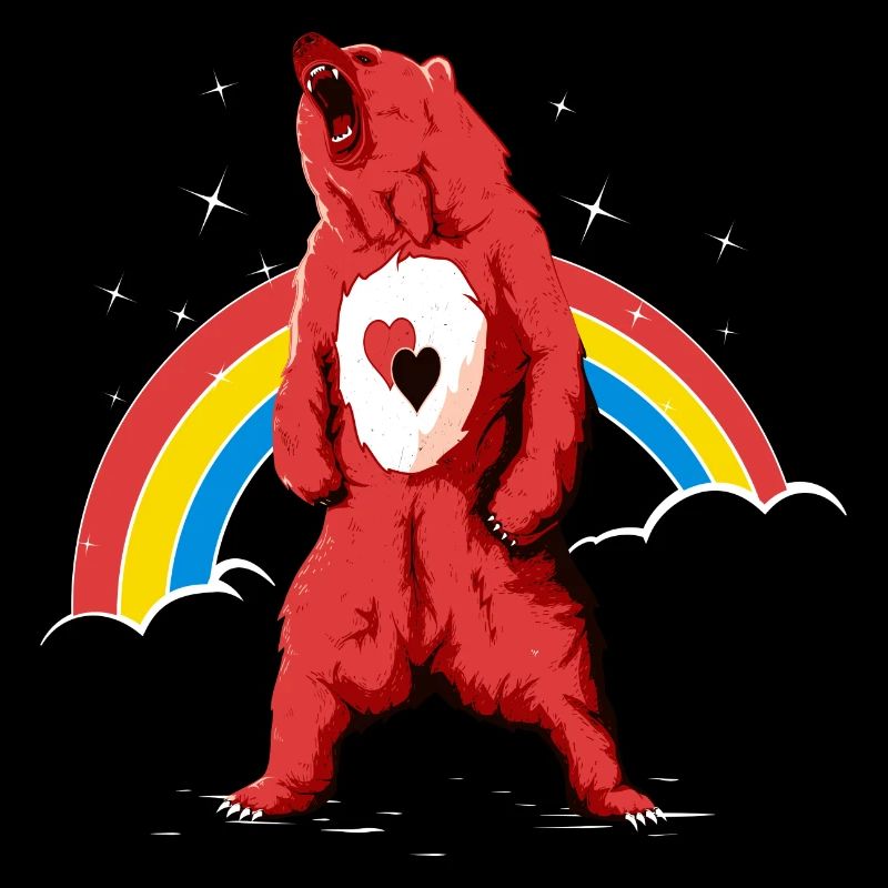 Rainbow bear