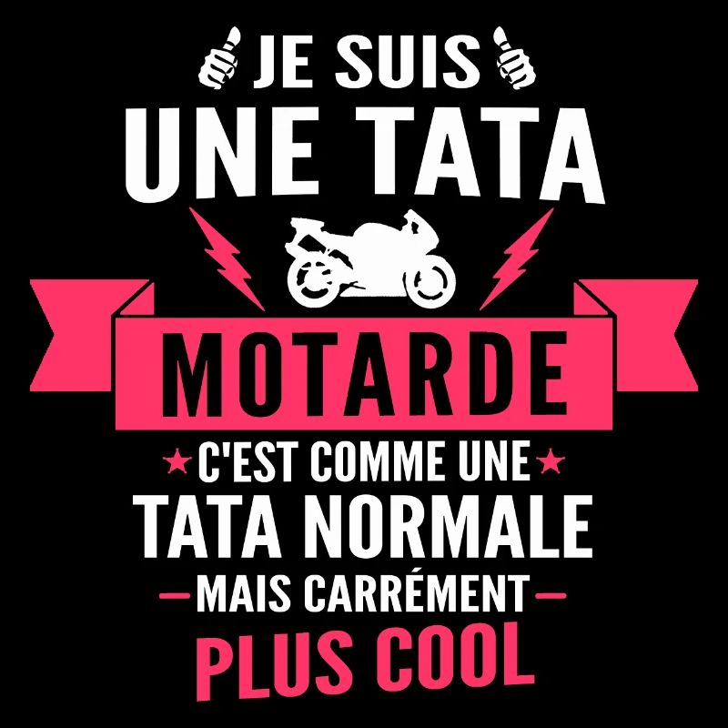 je suis une tata motarde