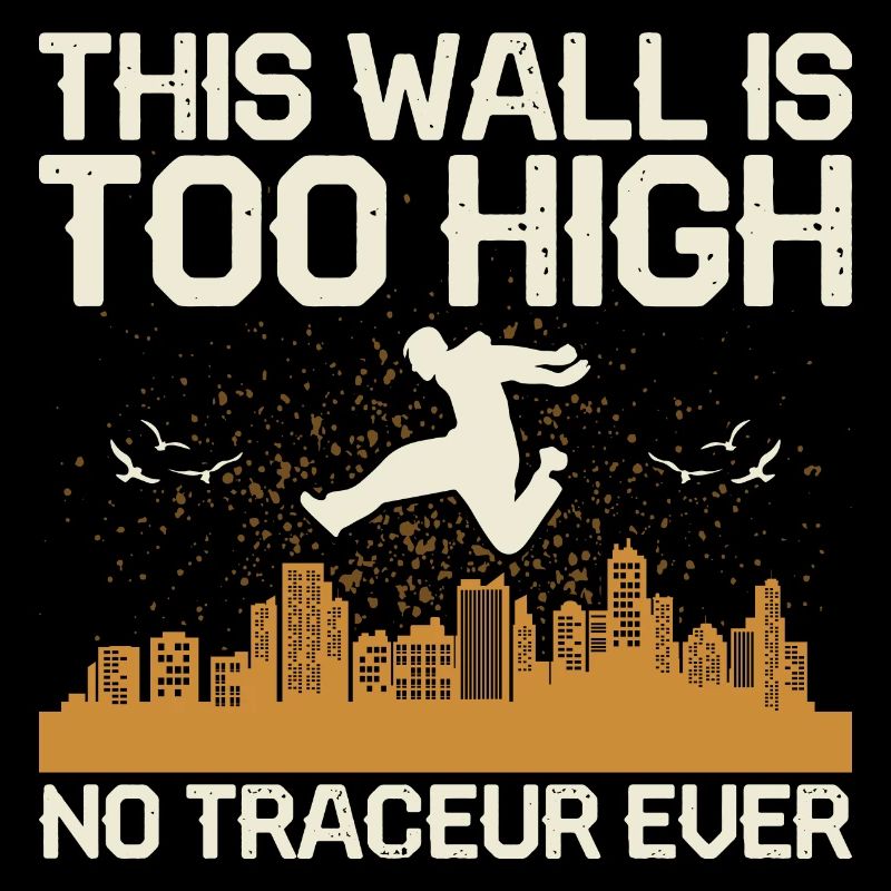 Ce mur est trop haut - pas de traceur jamais libre runnin