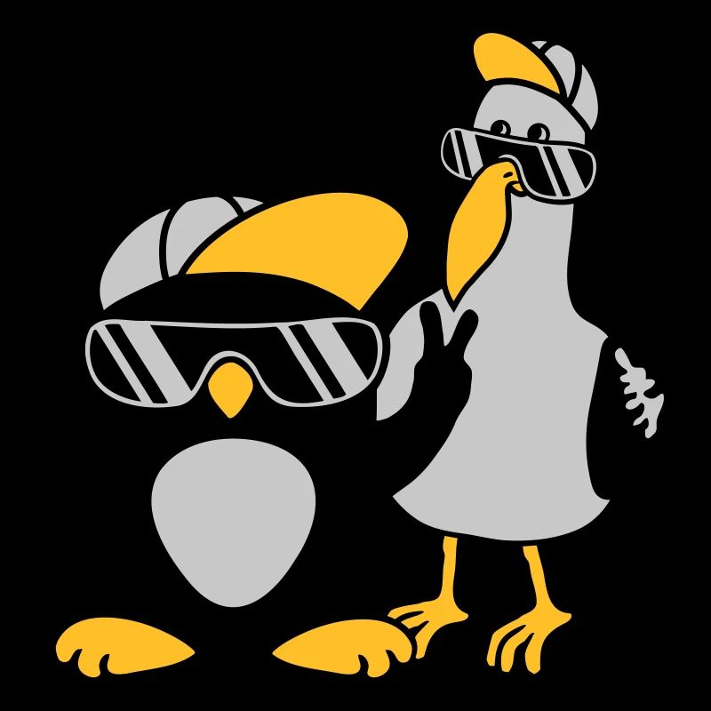 Möwe Pinguin 2 Freunde