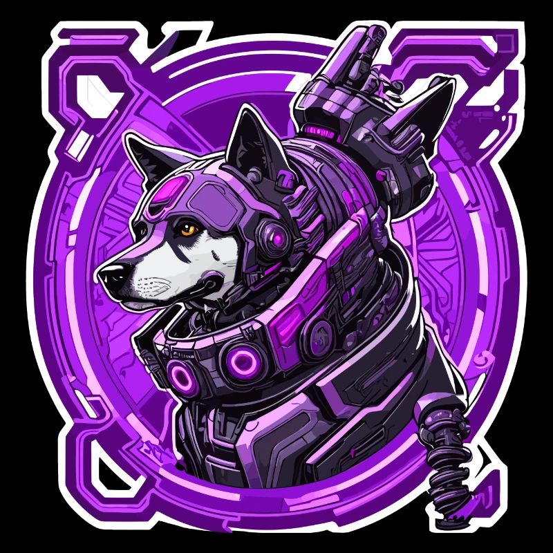 Roboterhund ist hinter dir her