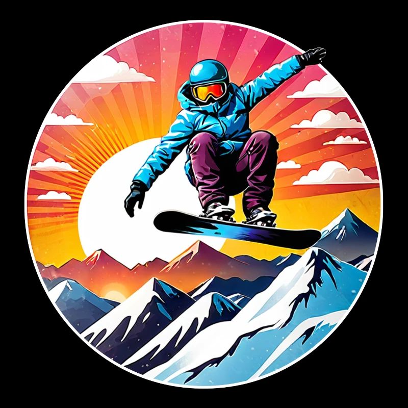 snowboard neige et ski