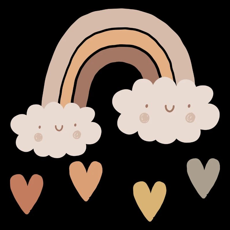 Farbpfade: Boho Regenbogen