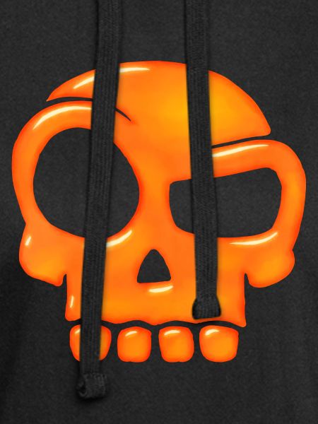 Fiery Glass Skull