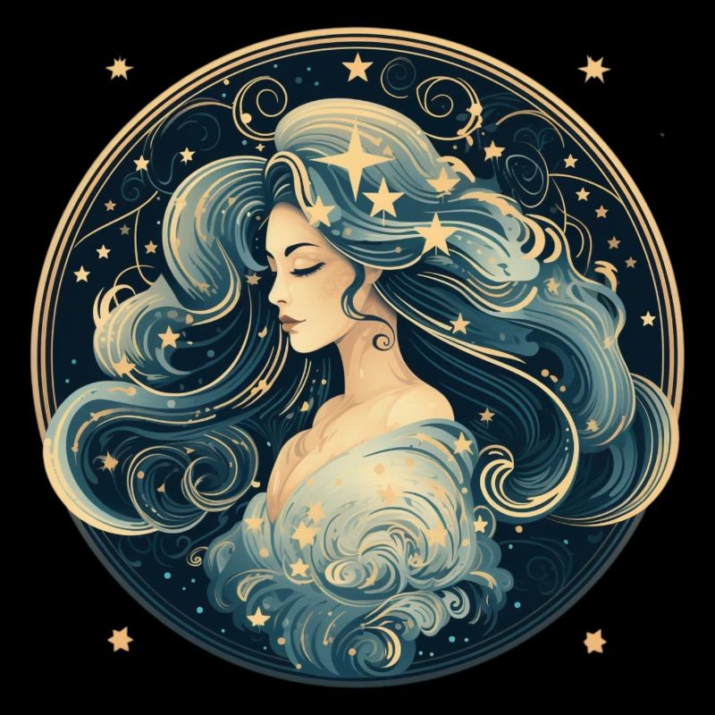 Femme décorée avec de beaux motifs