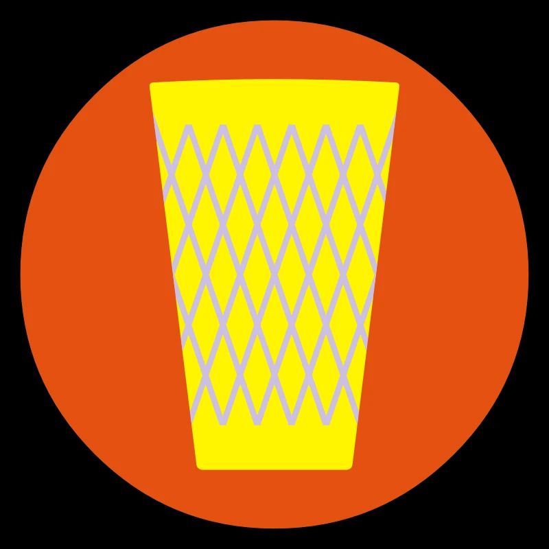 Apfelwein Glas _Geripptes