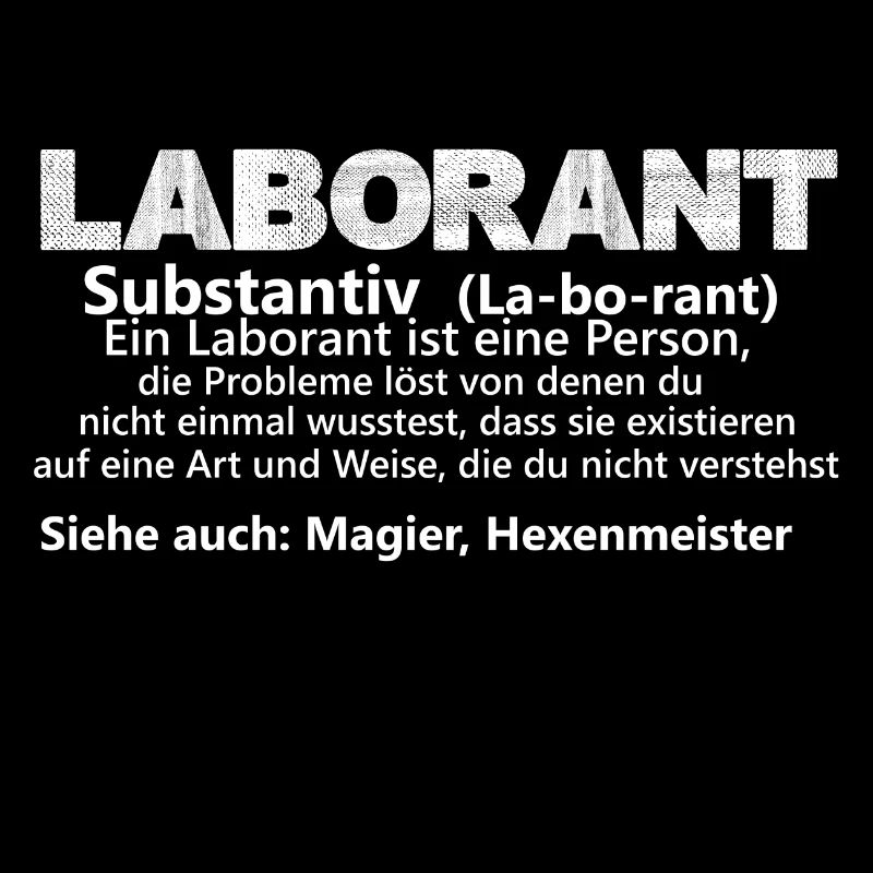 laborant substantiv