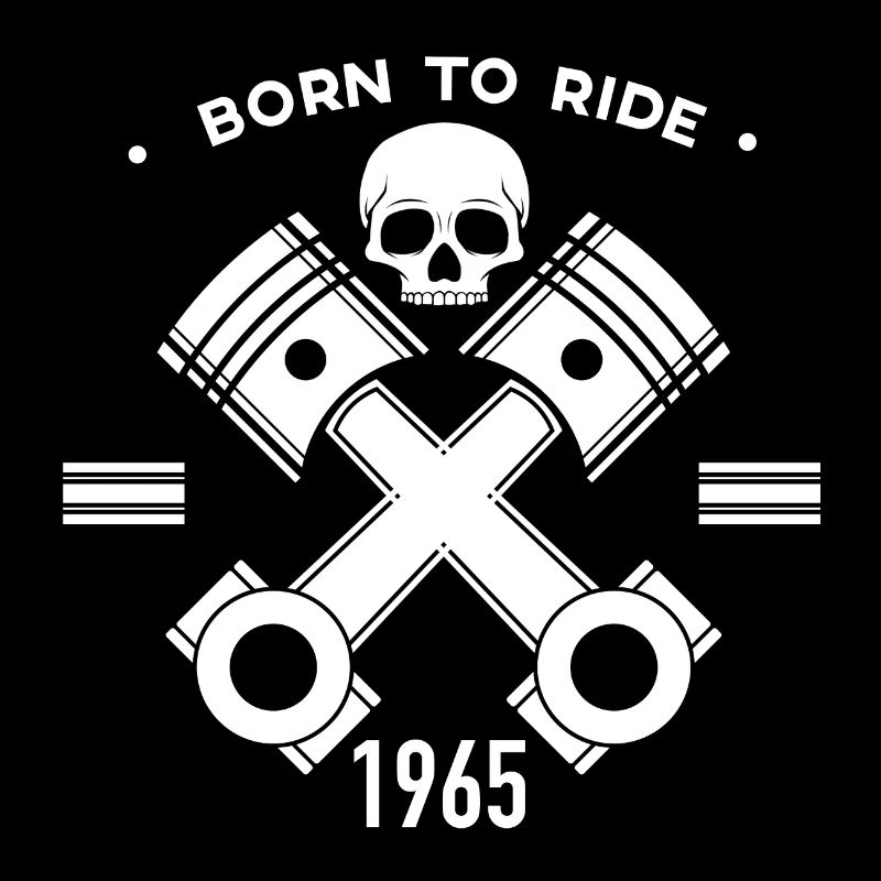Geburtstag Motorradfahrer Motorrad