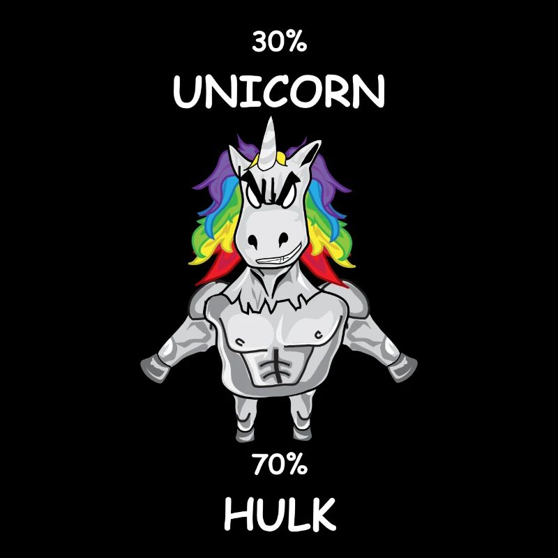 Hulk Einhorn Geschenk