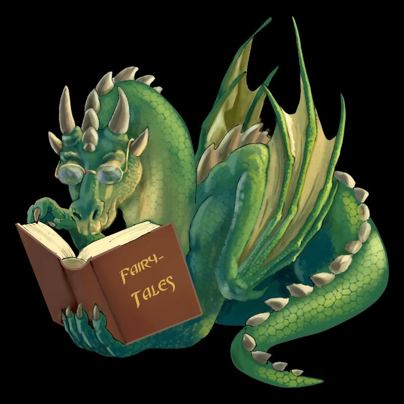 reading dragon