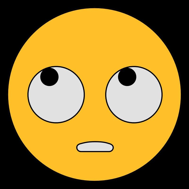 Emoji dein Ernst - Der Augenroller