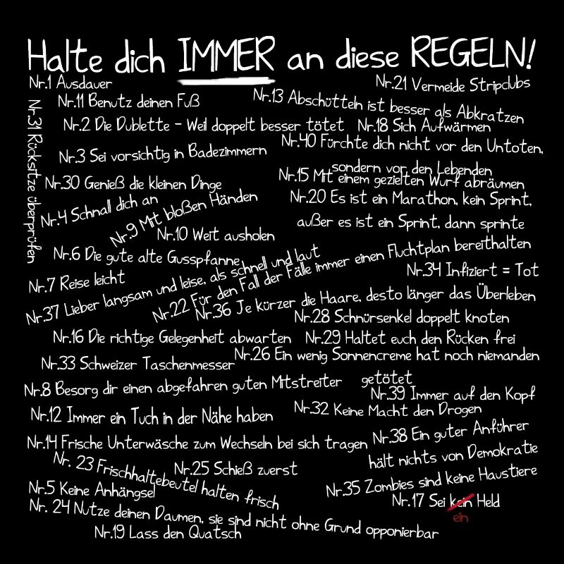 2.0 Version Zombie Survival Regeln