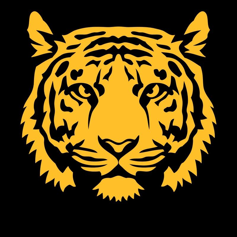 Karikatur-Tiger Tiger Fläche 26