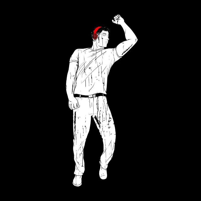 Dance Move Silhouette Tänzer