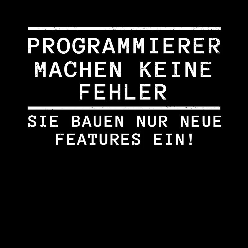 Programmierer machen keine fehler Geschenk
