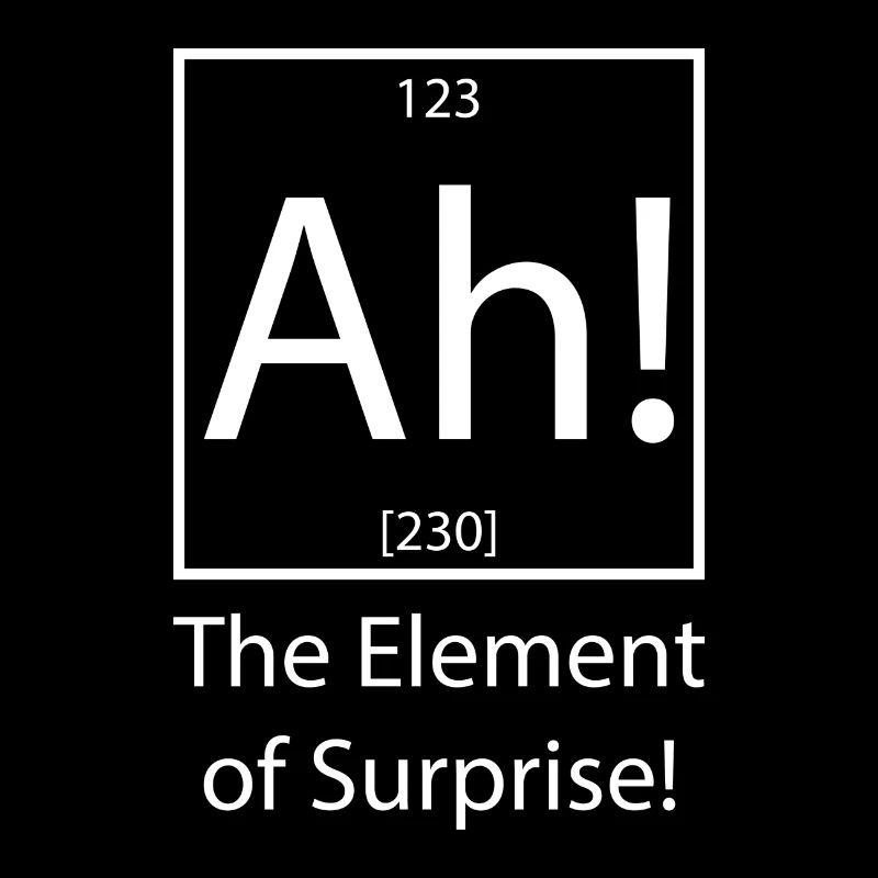 Éléments de chimie disant cadeau de chimiste
