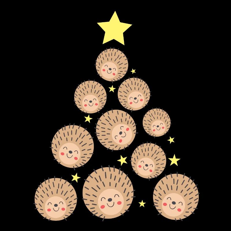 Igel Weihnachten Weihnachtsbaum