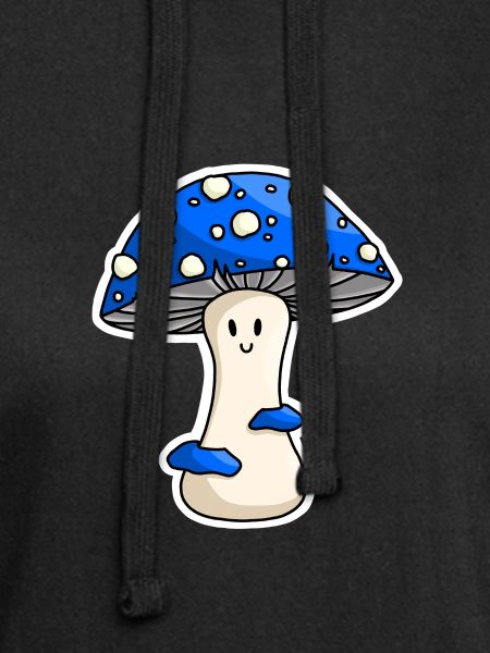 Happy Blue Toadstool