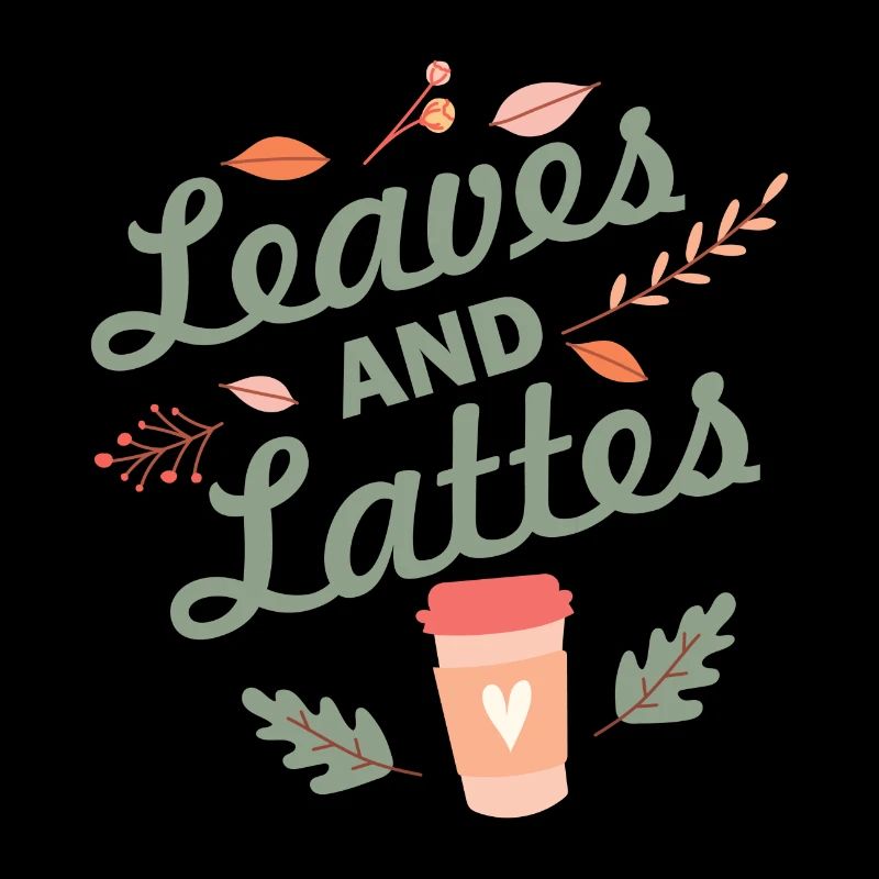 Feuilles et Lattes cadeau de citrouille d'automne