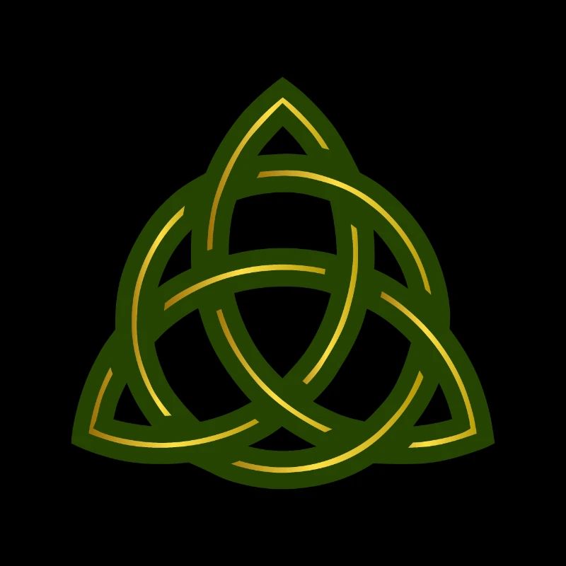 Celtic symbol Triquetra Trinity Knot gift