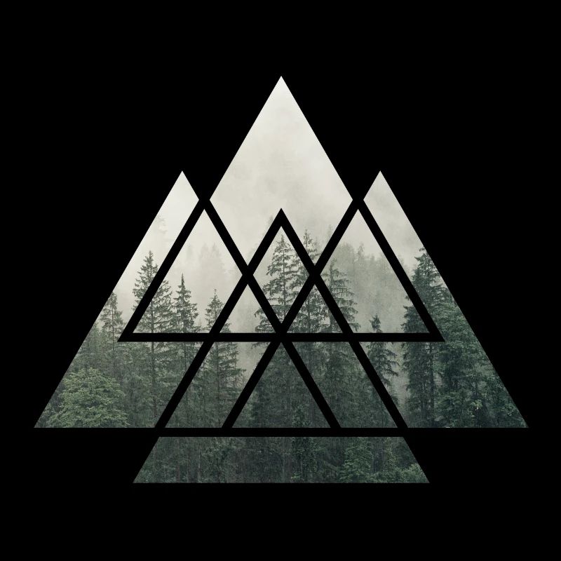 Forest nature geometry