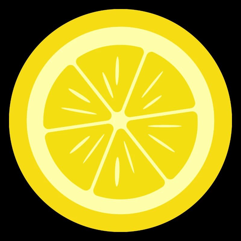 Sliced lemons