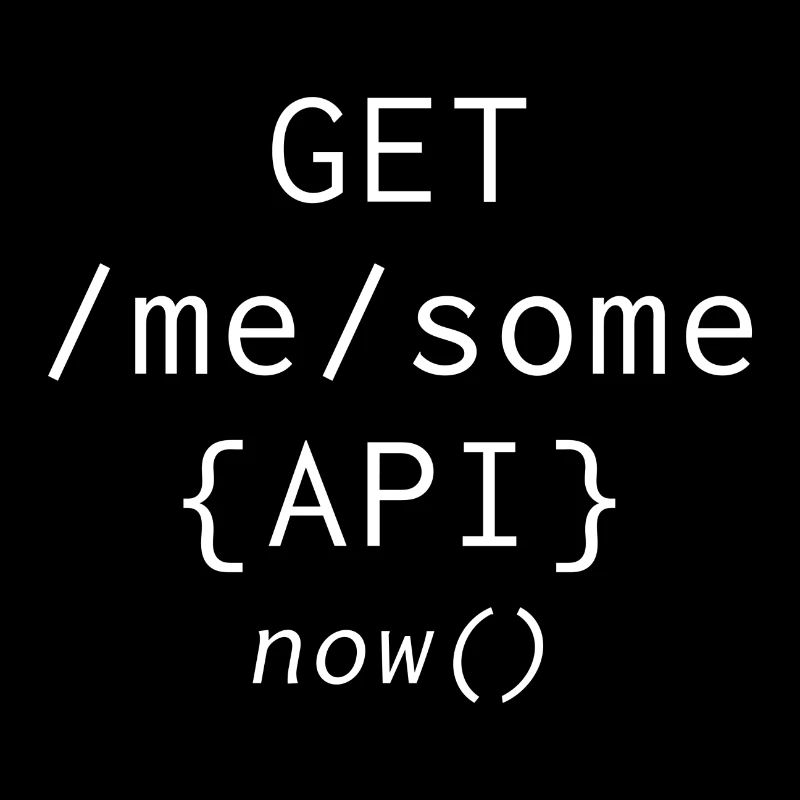 Cadeau informatique de programmation API disant