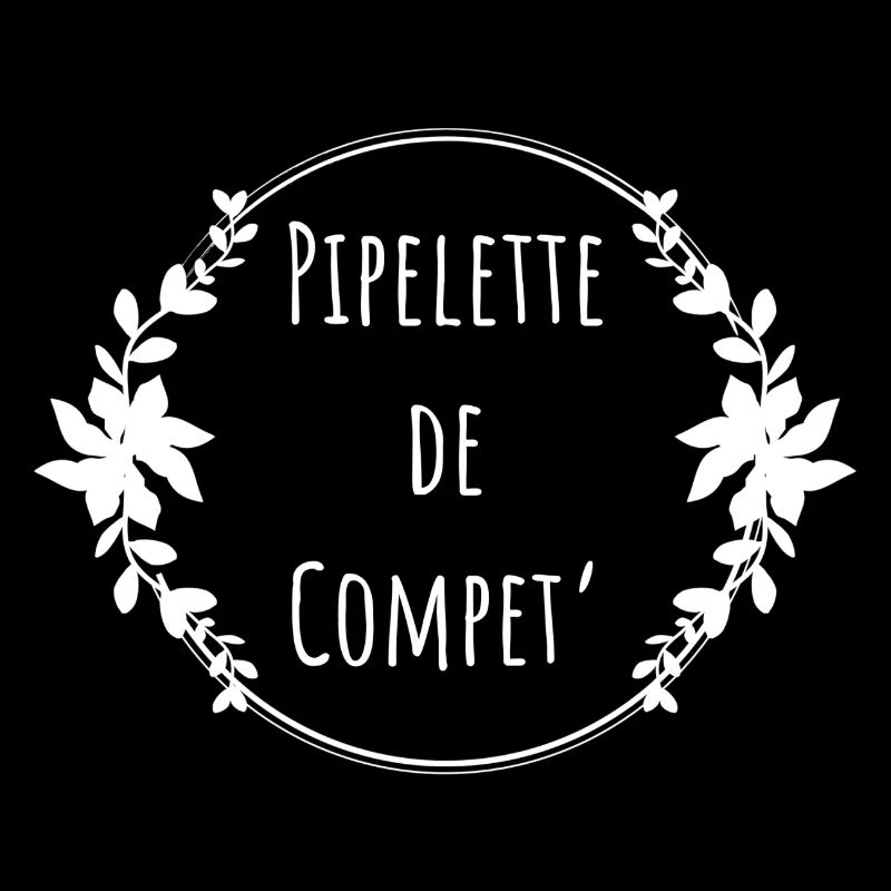 Pipelette de compet' blanc
