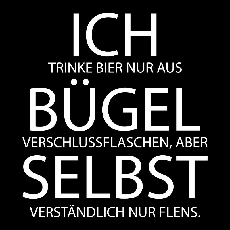 Bier bügel flens Party Geschenk