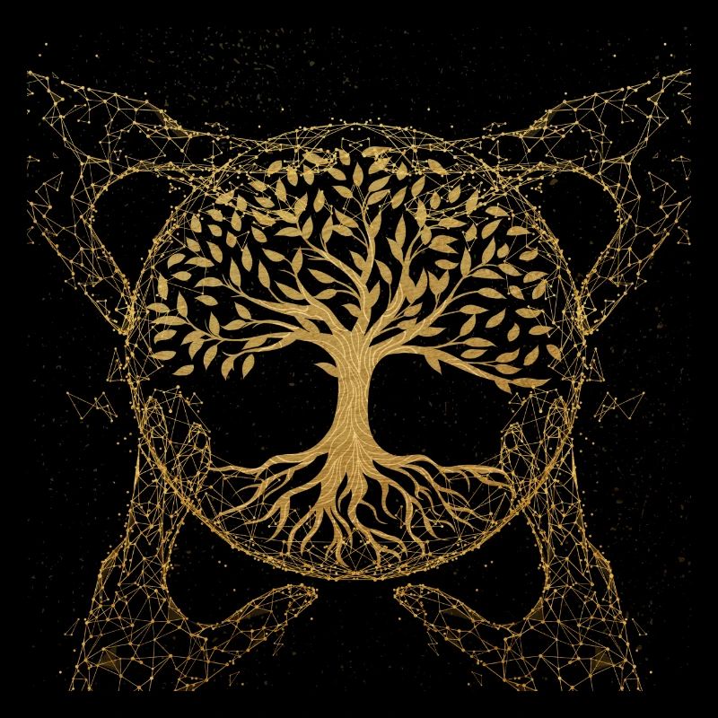 ALL-EINS-SEIN - Lebensbaum Olivenbaum Tree of life